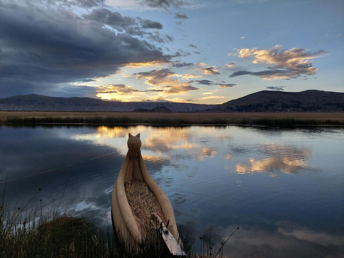 Uros Lodge Peru Puno Buitenkant foto