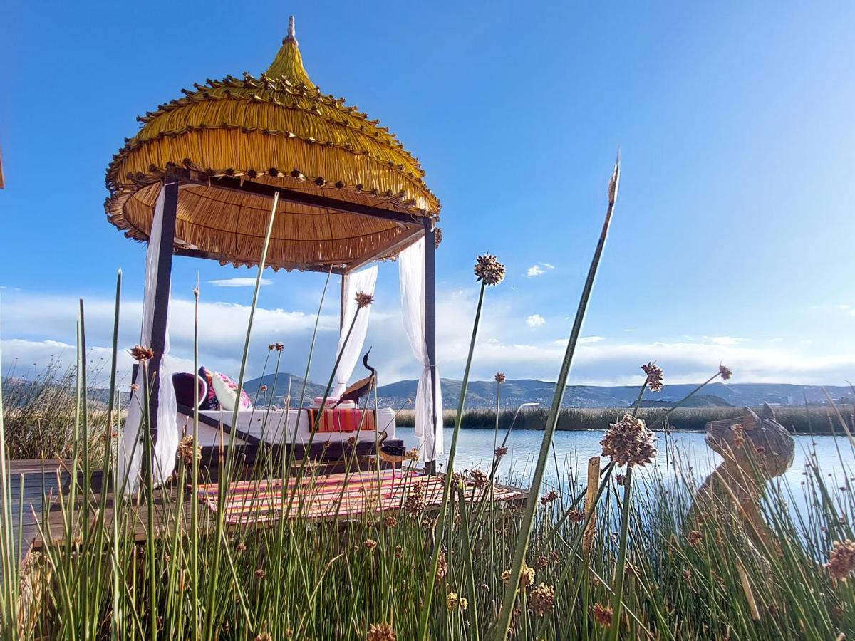 Uros Lodge Peru Puno Buitenkant foto