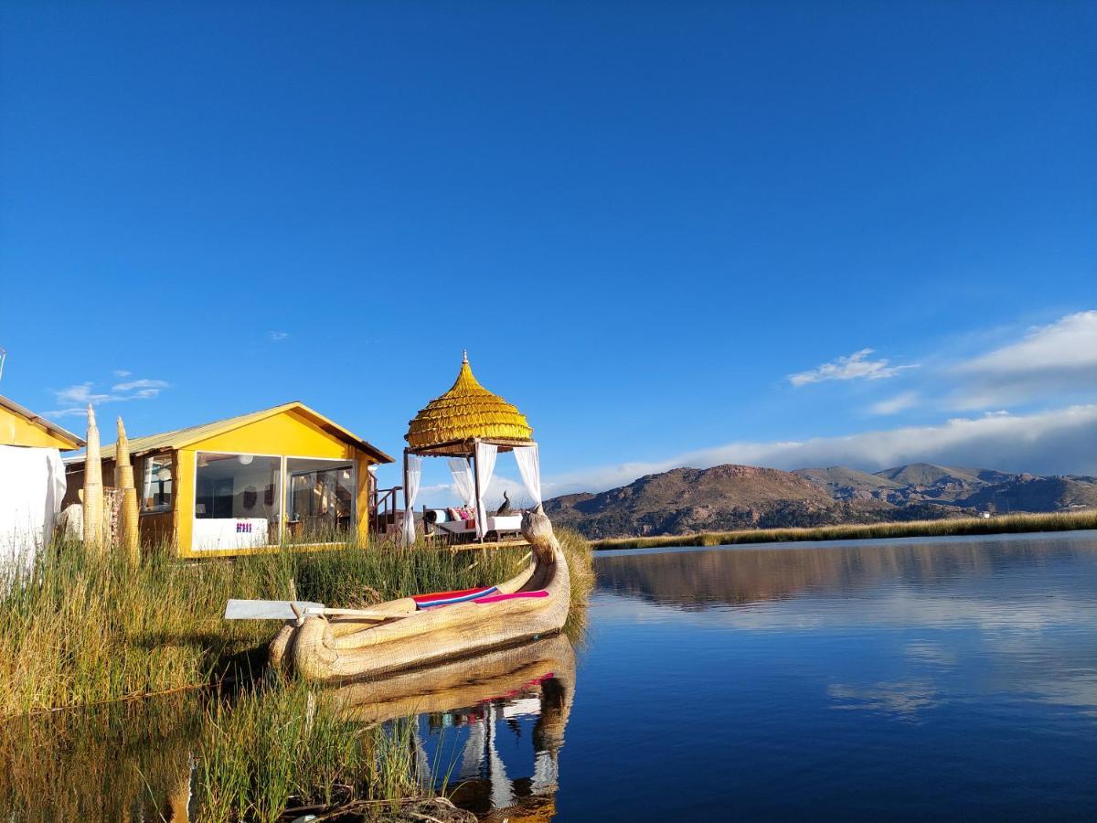 Uros Lodge Peru Puno Buitenkant foto