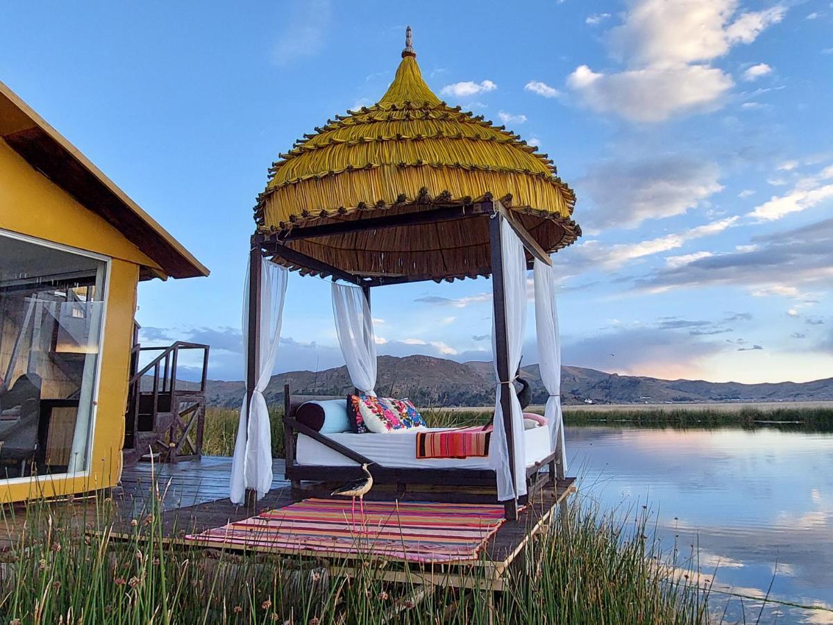 Uros Lodge Peru Puno Buitenkant foto