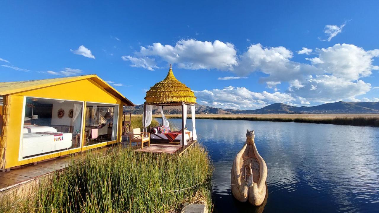 Uros Lodge Peru Puno Buitenkant foto