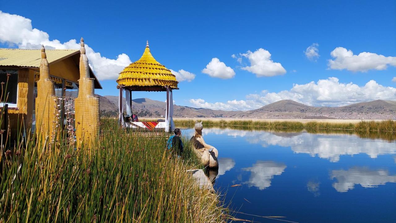 Uros Lodge Peru Puno Buitenkant foto